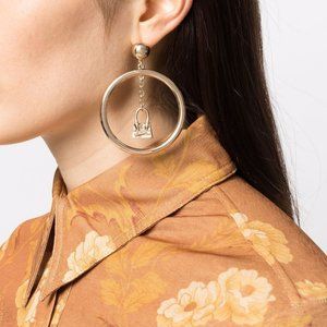 Jacquemus L'anneau Chiquito hoop earrings